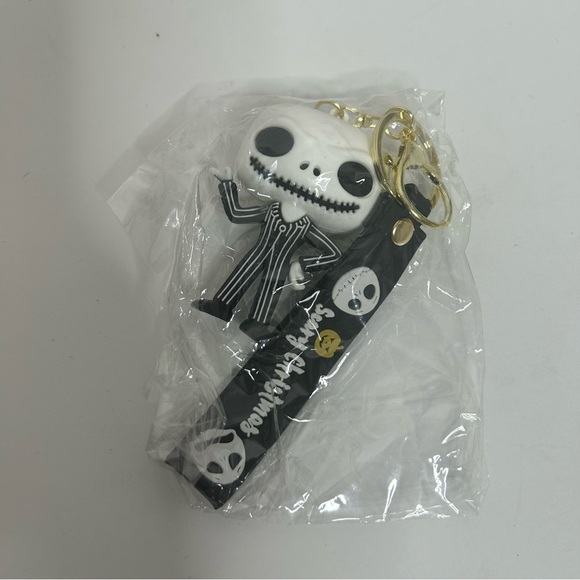 Disney’s Nightmare Before Christmas Jack Skellington 3D Rubber Keychain NWT - Picture 11 of 14